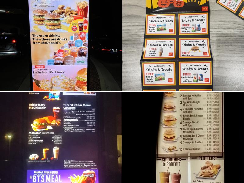 McDonald's Menu