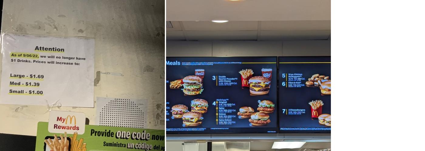 McDonald's Menu