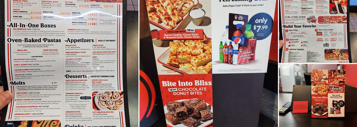 Pizza Hut Menu