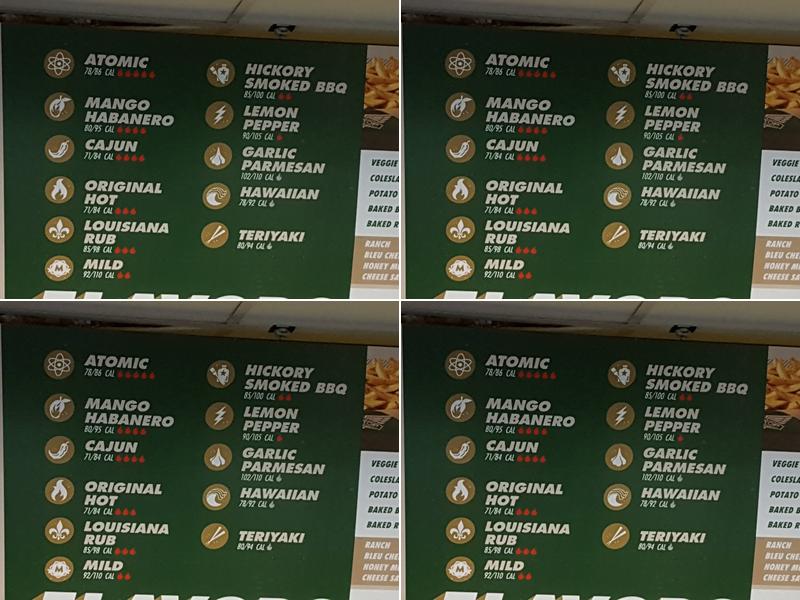 Wingstop Menu