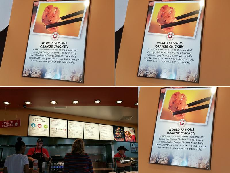 Panda Express Menu