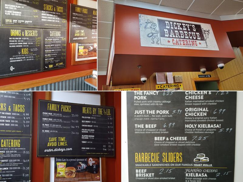 Dickey's Barbecue Pit Menu