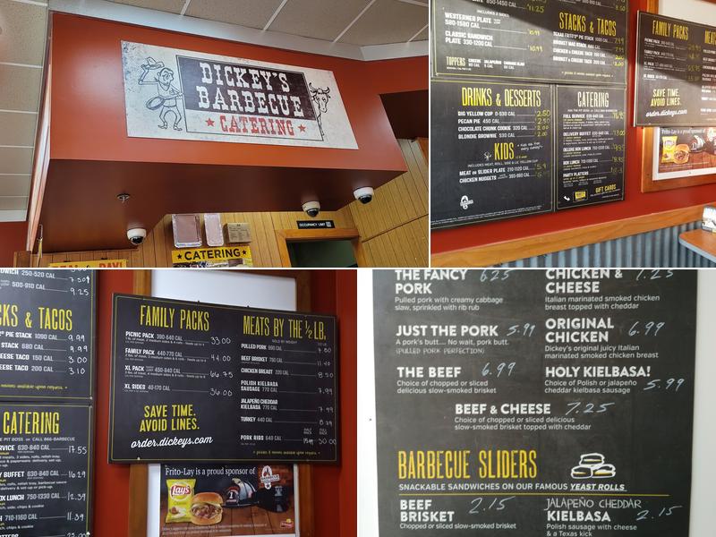 Dickey's Barbecue Pit Menu