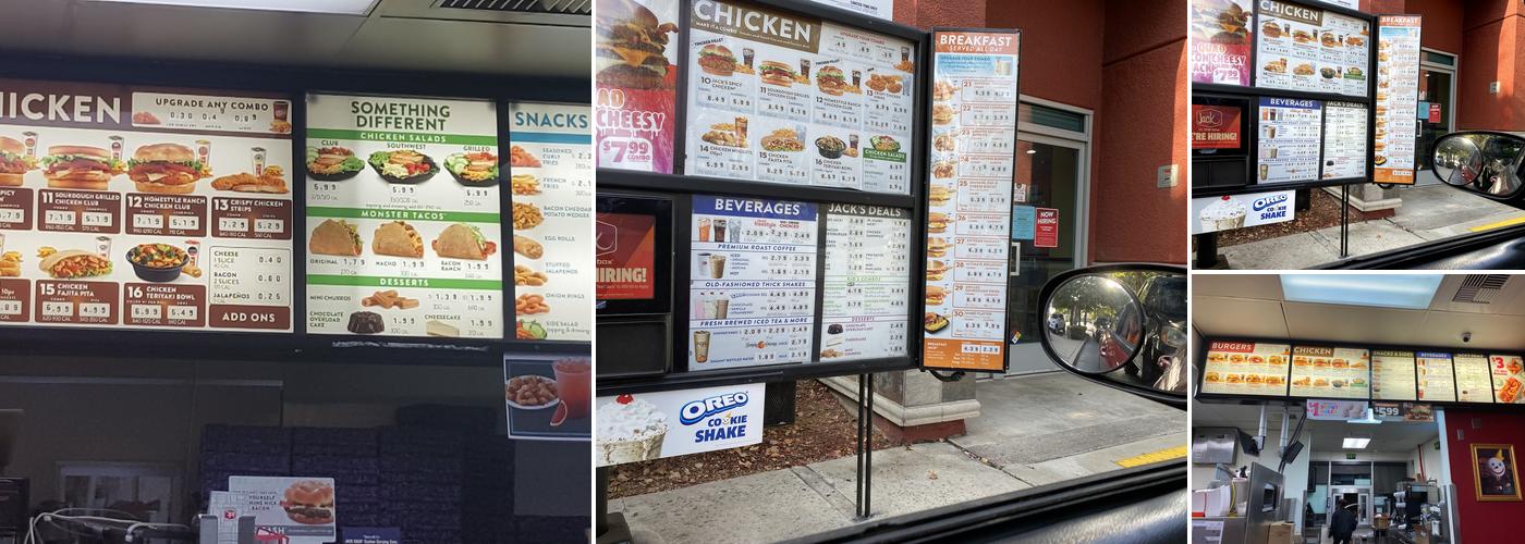 Jack In The Box Menu