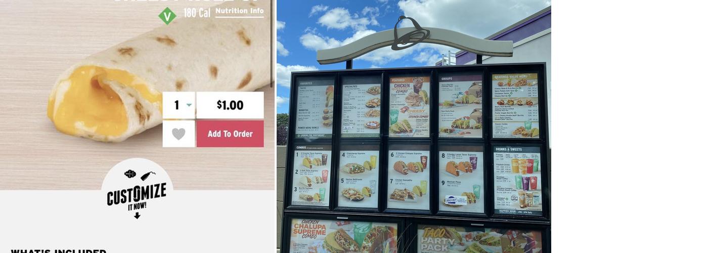 Taco Bell Menu