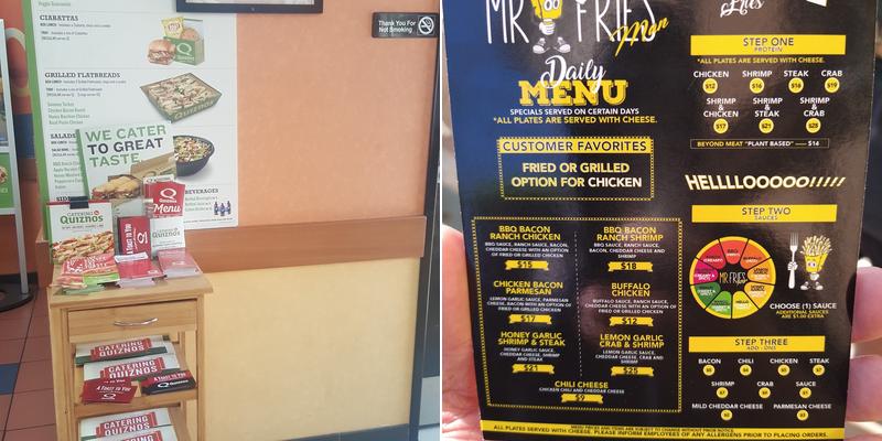 Starbucks Coffee Company Menu