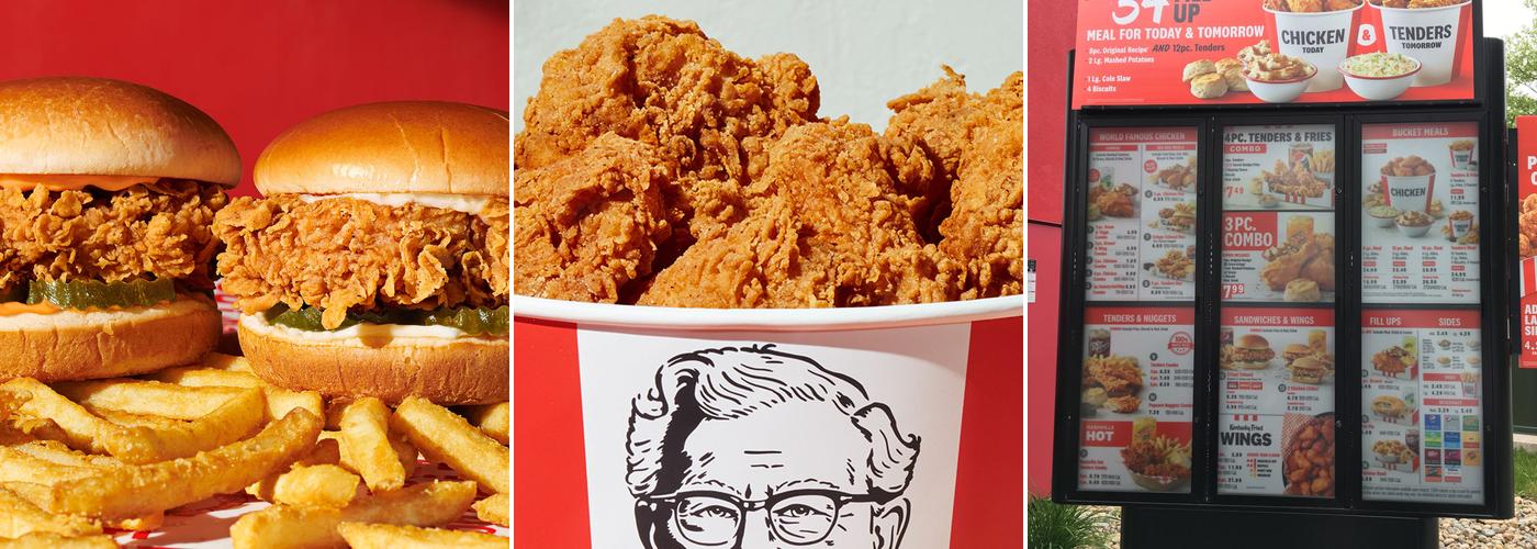 KFC Menu