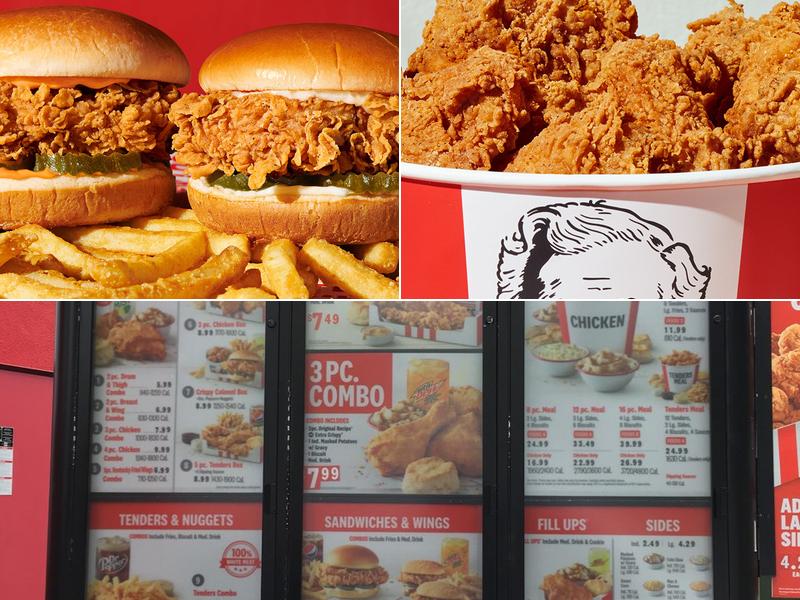KFC Menu