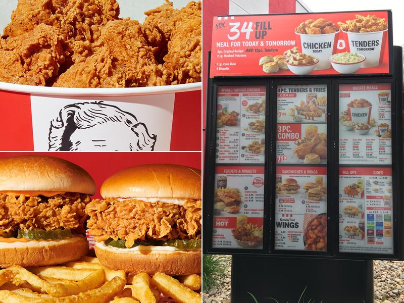 KFC Menu
