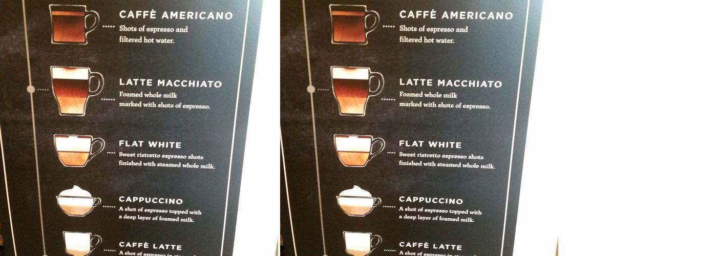 Starbucks Menu