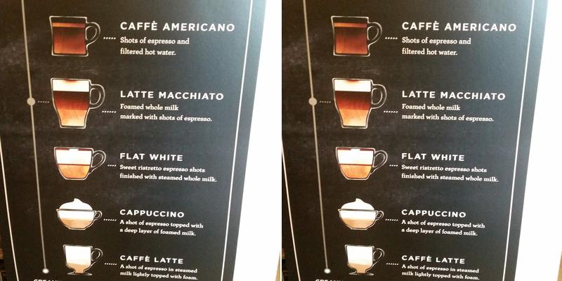Starbucks Menu