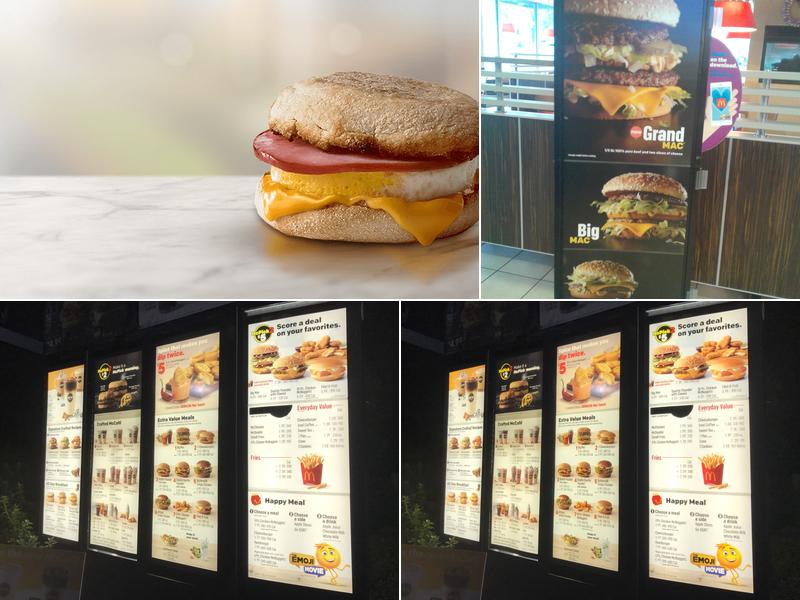 McDonald's Menu