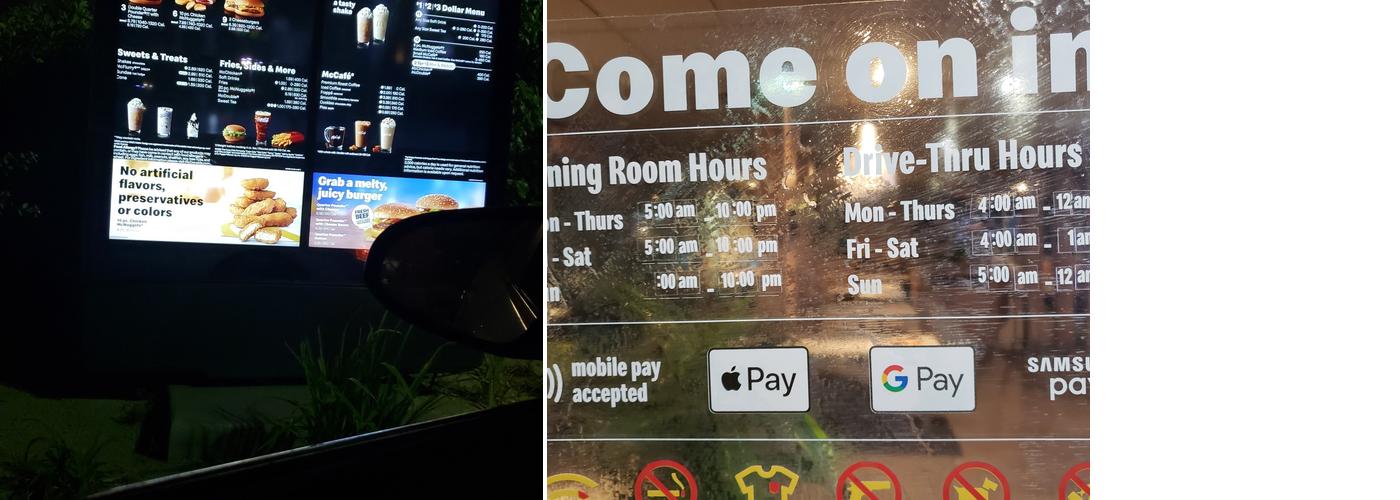 McDonald's Menu
