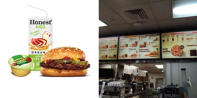 Burger King Menu