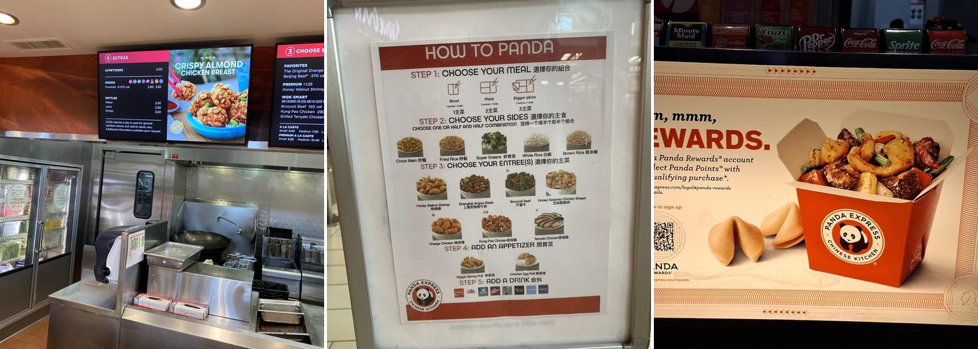 Panda Express Menu