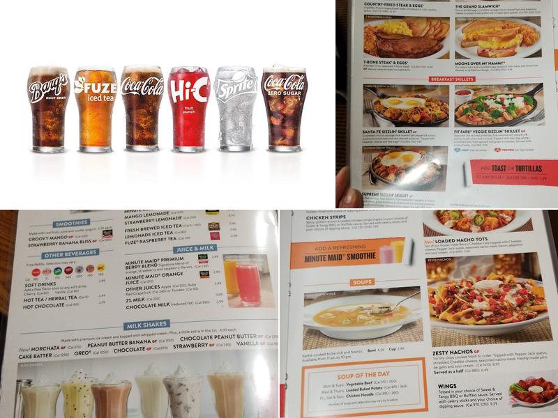 Denny's Menu
