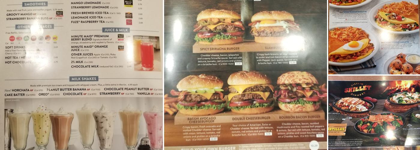Denny's Menu