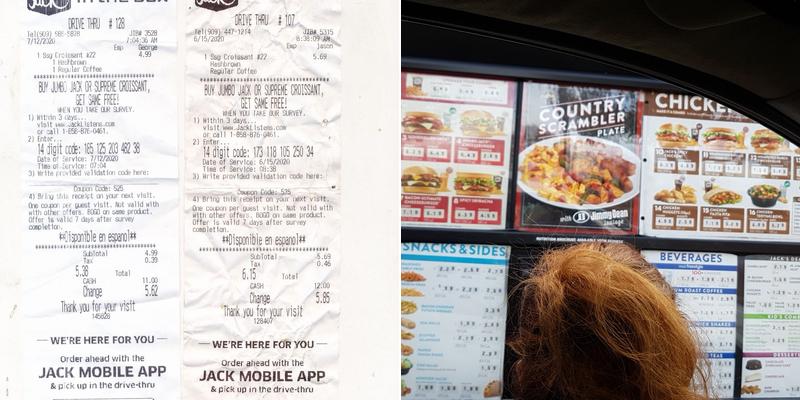 Jack In The Box Menu