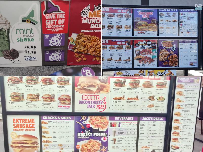 Jack In The Box Menu