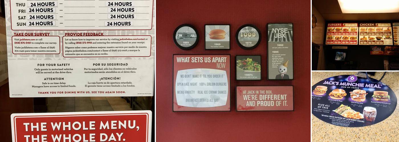 Jack In The Box Menu