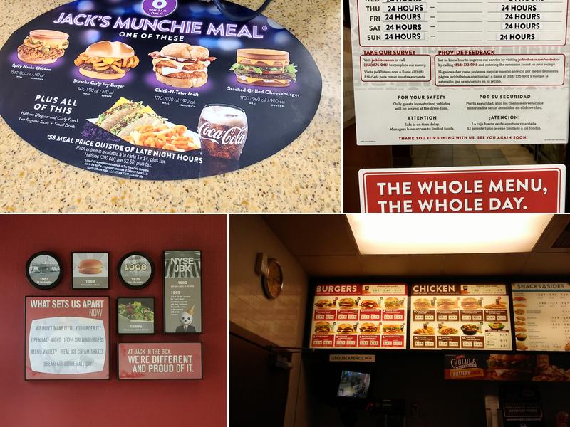 Jack In The Box Menu