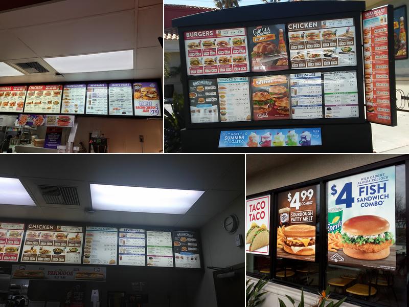 Jack In The Box Menu