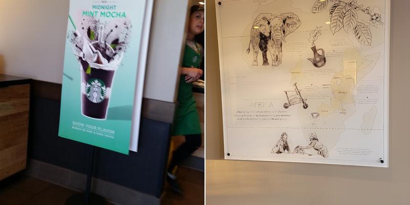 Starbucks Coffee Company Menu