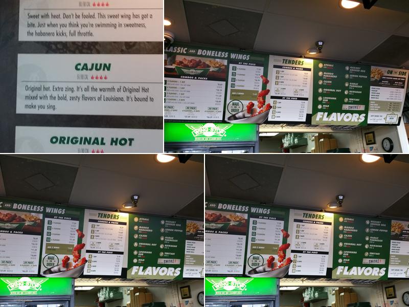 Wingstop Menu