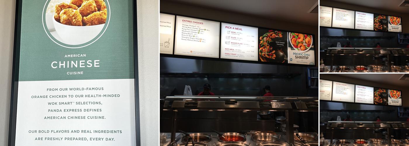 Panda Express Menu