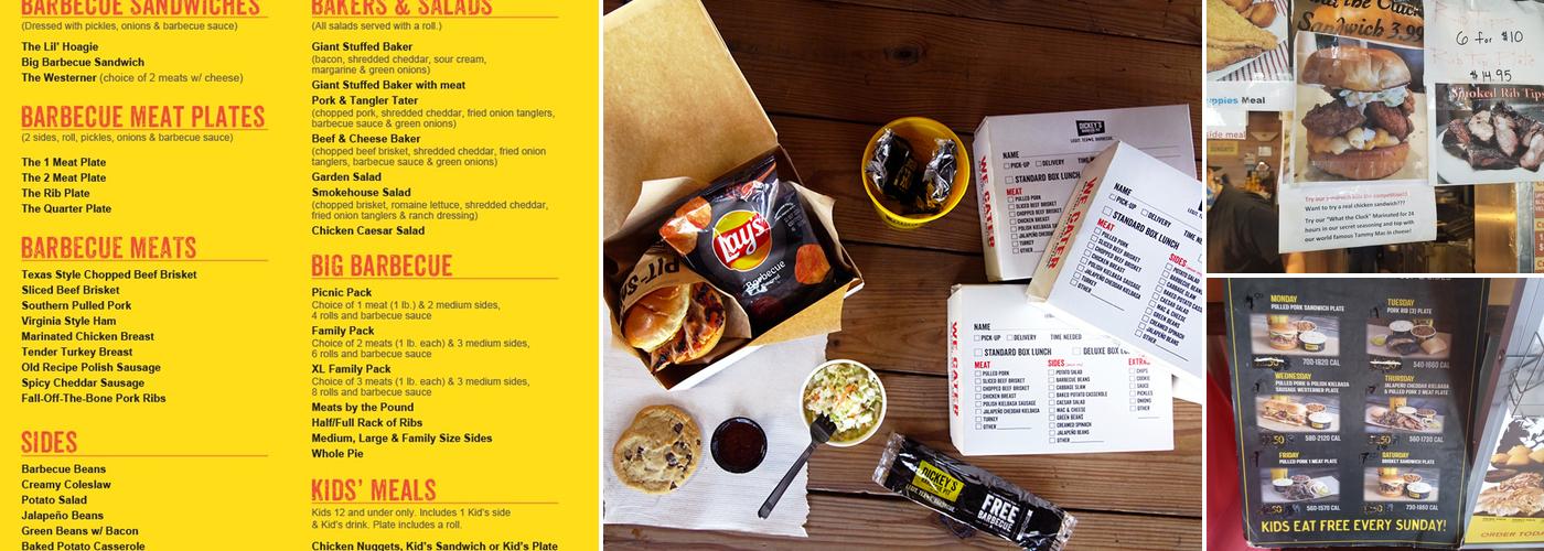 Dickey's Barbecue Pit Menu