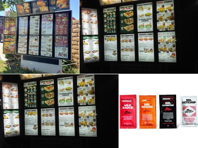 Del Taco Menu