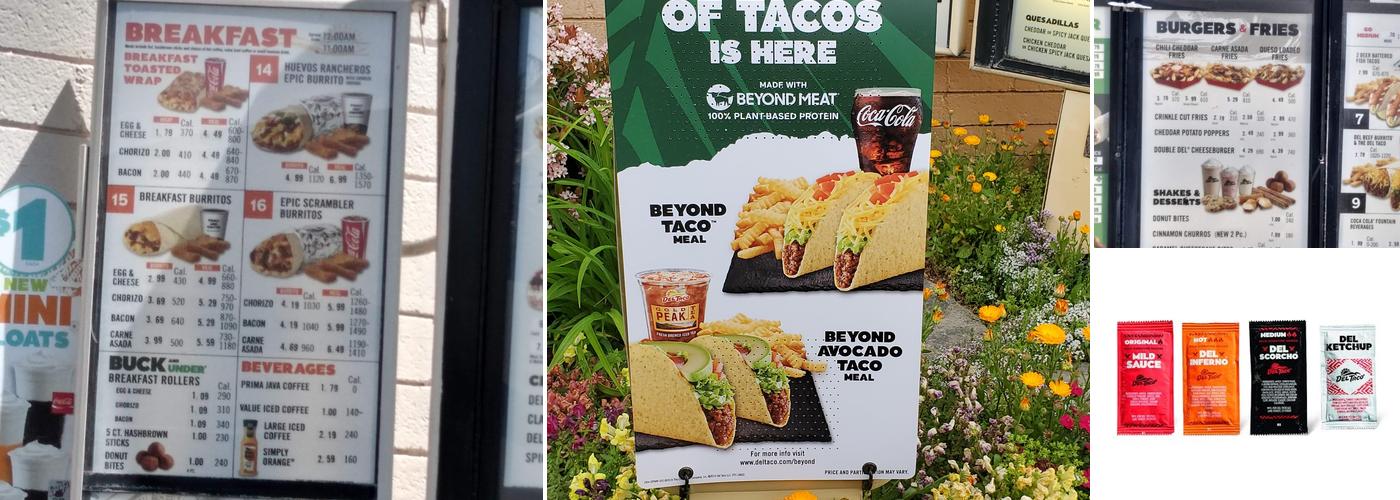 Del Taco Menu