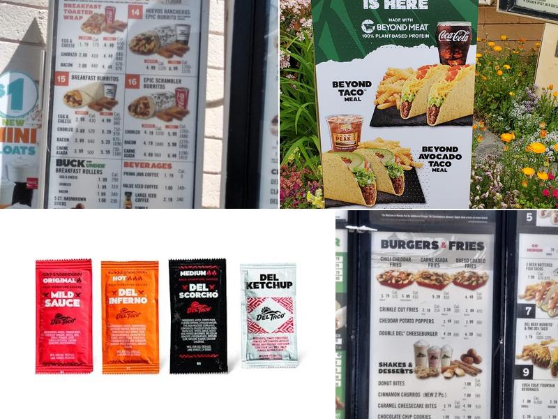 Del Taco Menu