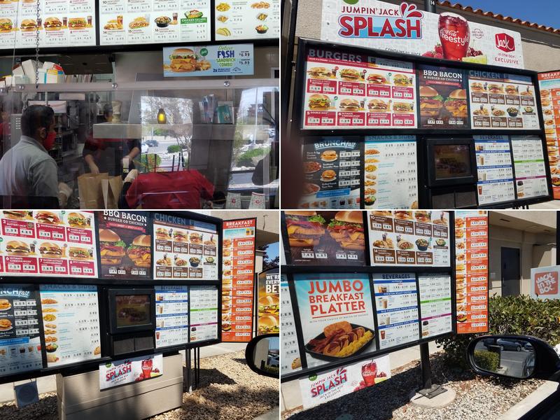 Jack In The Box Menu