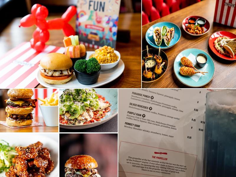 TGI Fridays - Stevenage Menu