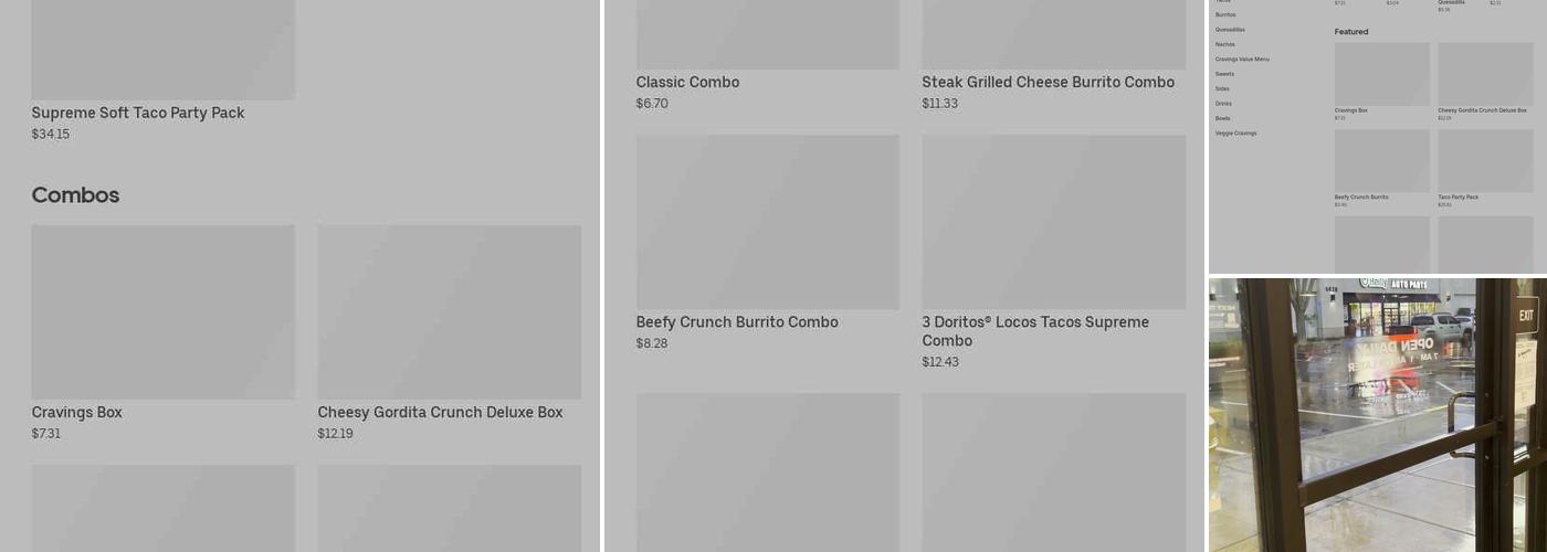 Taco Bell Menu
