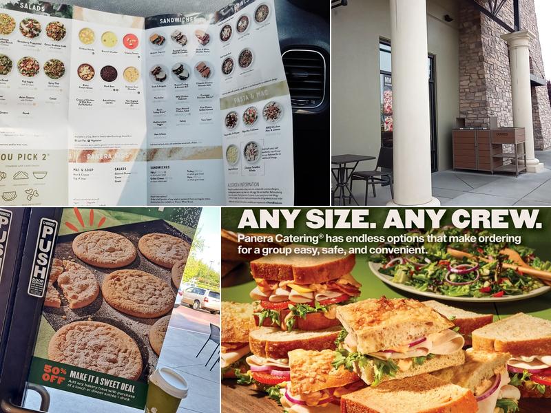 Panera Bread Menu