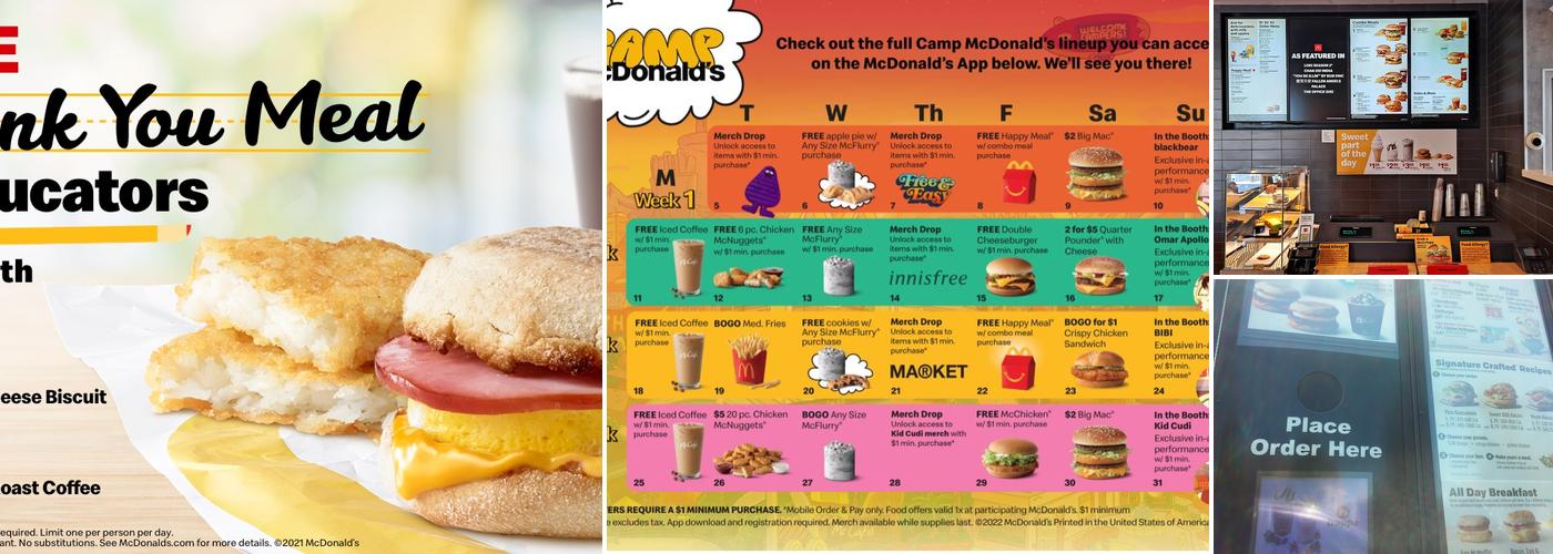 McDonald's Menu