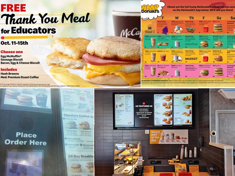 McDonald's Menu
