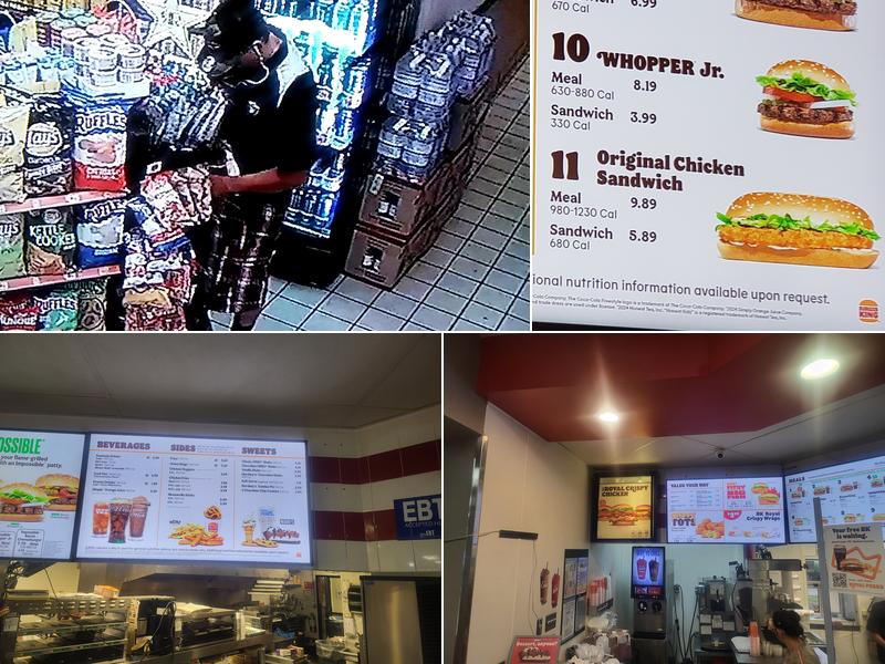 Burger King Menu