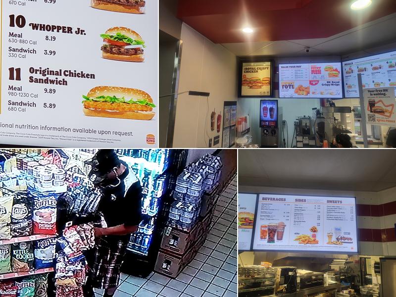 Burger King Menu