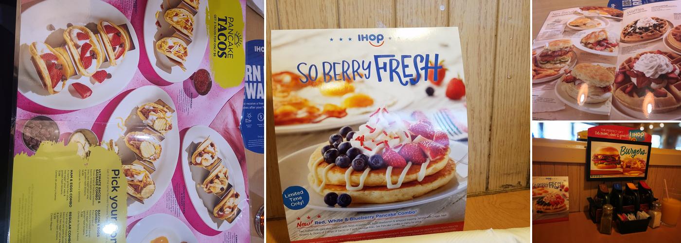 IHOP Menu