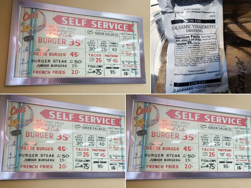 Carl's Jr. Menu