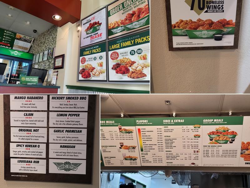 Wingstop Menu