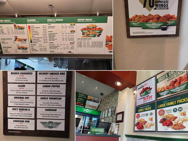 Wingstop Menu