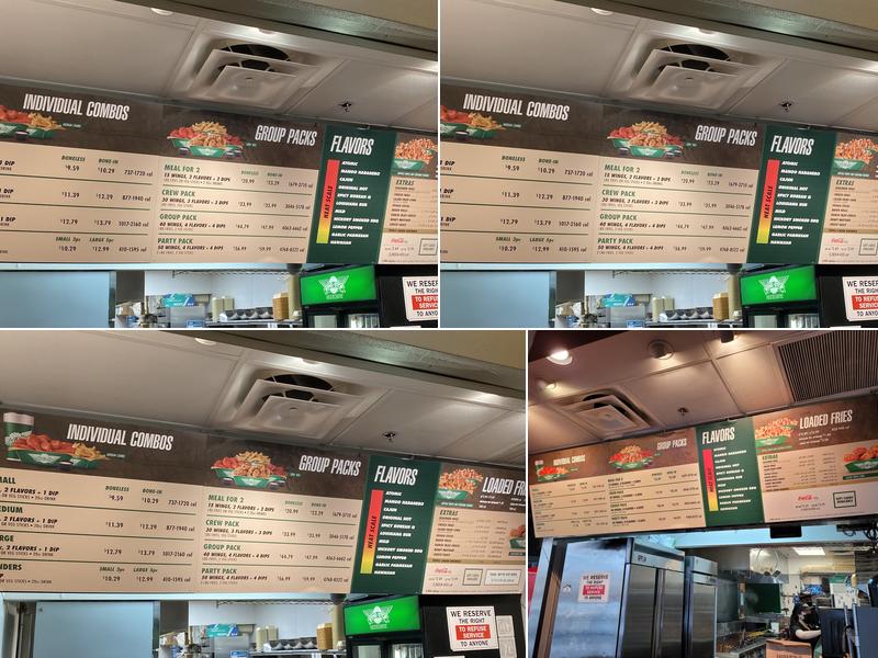 Wingstop Menu