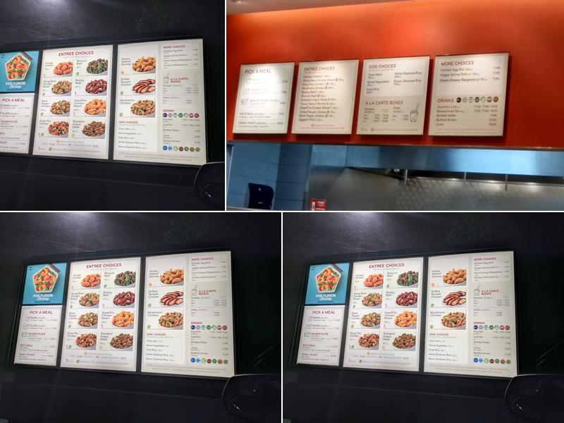 Panda Express Menu
