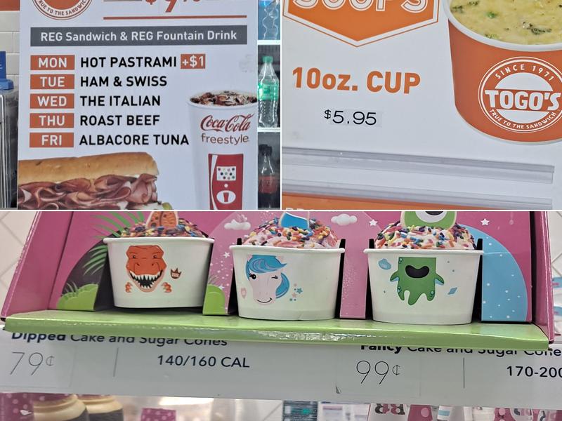 Baskin-Robbins Menu