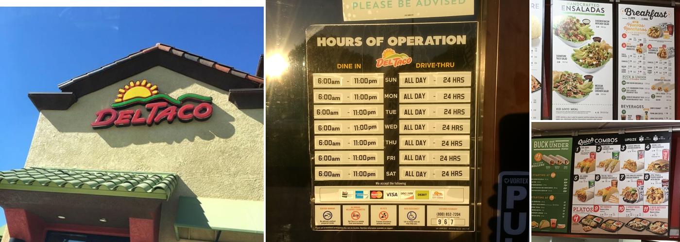 Del Taco Menu