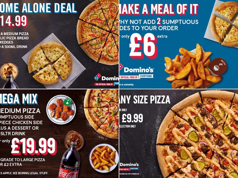 Domino's Pizza - Stevenage - Old Town Menu